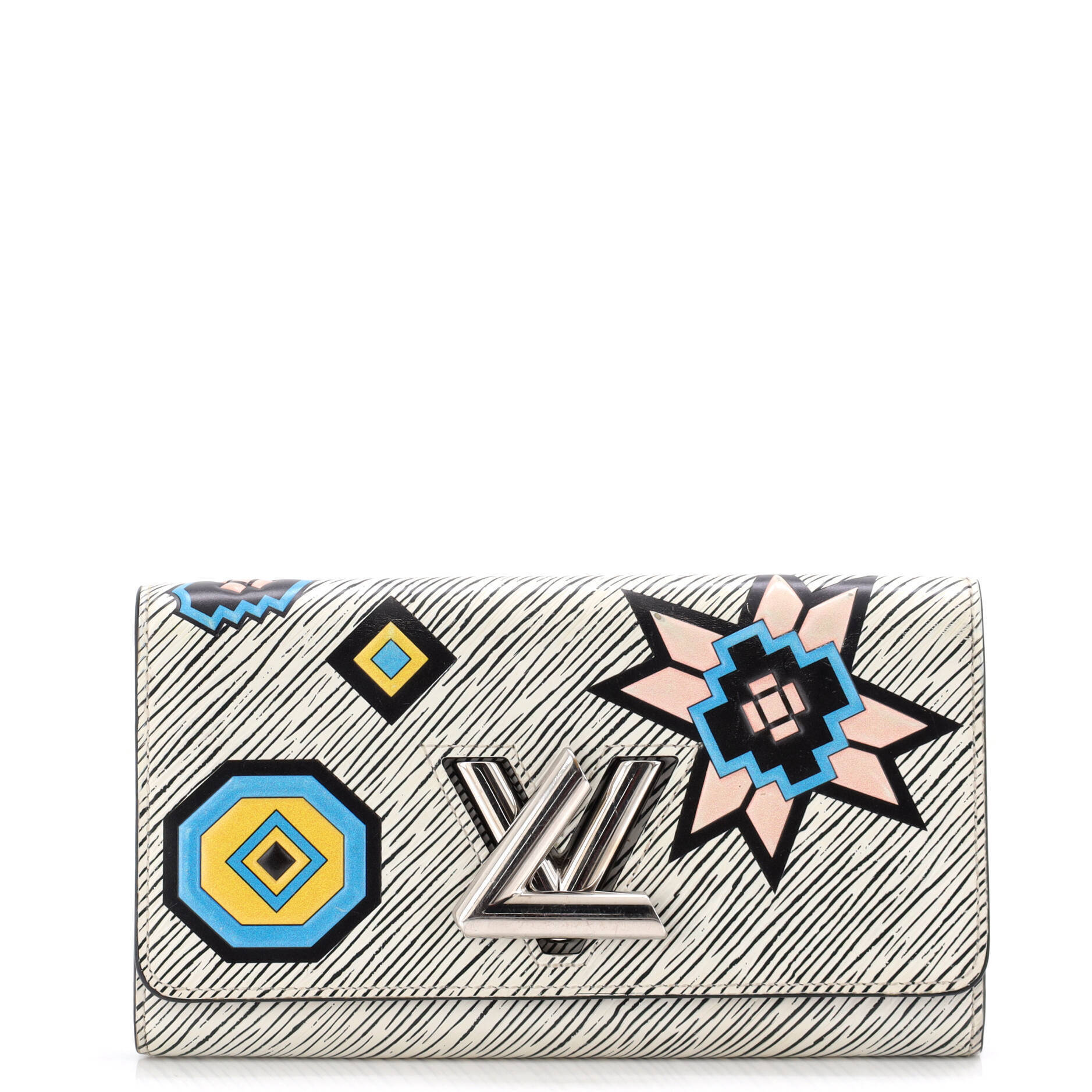 Louis Vuitton Twist Wallet Limited Edition Printed Epi Leather